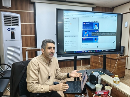 برگزاری کارگاه «ابزارهای هوش مصنوعی در خدمت یادگیری و خلاقیت» با حضور اعضای هیئت علمی دانشگاه  